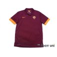 Photo1: AS Roma 2014-2015 Home Shirt (1)