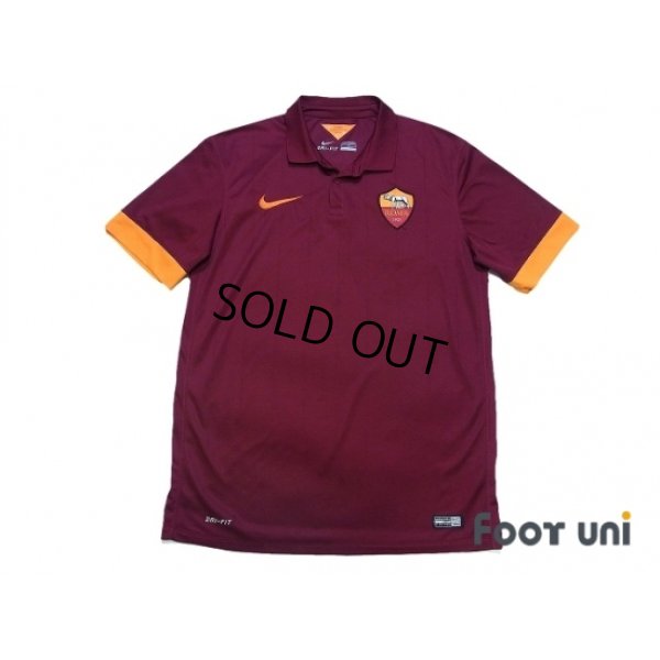 Photo1: AS Roma 2014-2015 Home Shirt