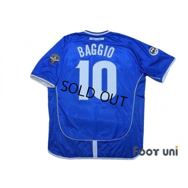 Photo2: Brescia 2002-2003 Home Shirt #10 Baggio Lega Calcio Patch/Badge