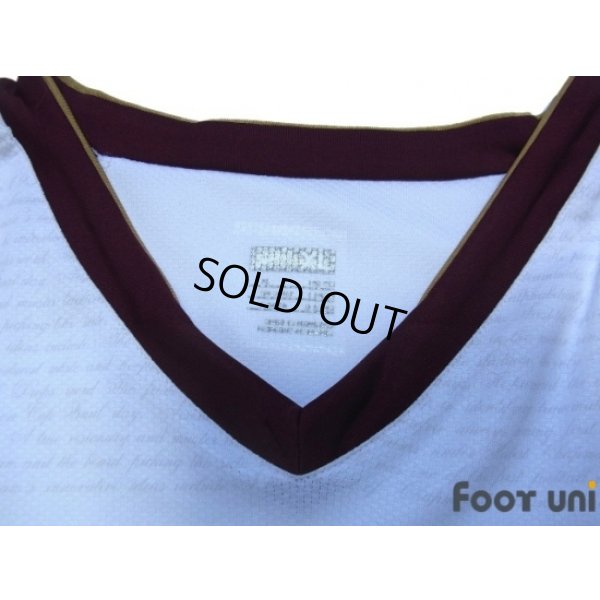 Photo5: Arsenal 2007-2008 Away Authentic Long Sleeve Shirt #4 Fabregas