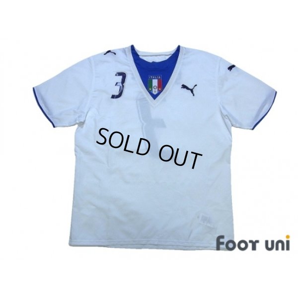 Photo1: Italy 2006 Away Shirt #3 Grosso