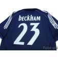 Photo4: Real Madrid 2005-2006 Away #23 Beckham LFP Patch/Badge (4)