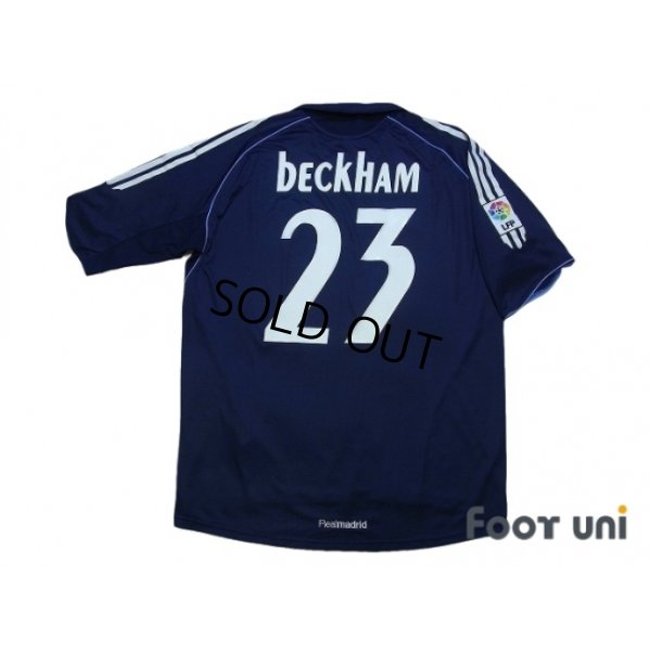 Photo2: Real Madrid 2005-2006 Away #23 Beckham LFP Patch/Badge