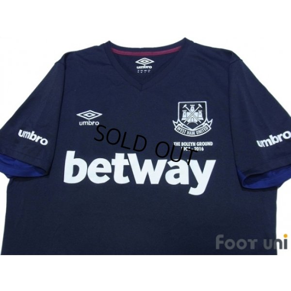 Photo3: West Ham Utd 2015-2016 3rd Shirt