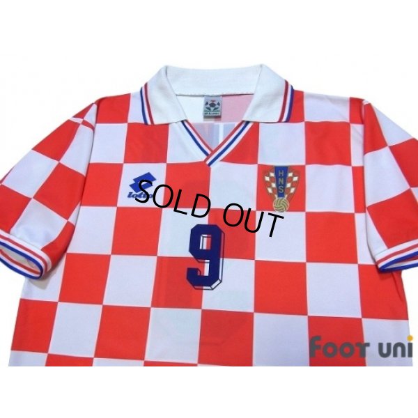 Photo3: Croatia 1995 Home Shirt #9 Suker