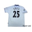 Photo2: Chelsea 1998-2000 Away Shirt #25 Zola The F.A. Premier League Patch/Badge (2)