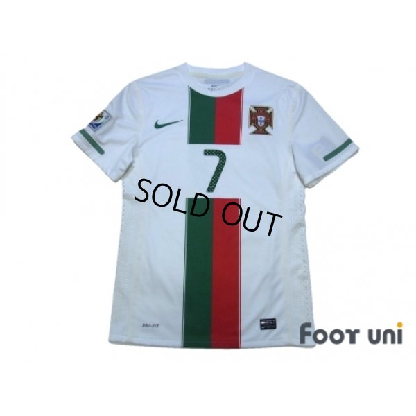 Photo1: Portugal 2010 Away Authentic Shirt #7 Ronaldo w/tags