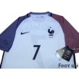 Photo3: France 2016 Away Shirt #7 Griezmann w/tags