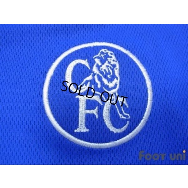 Photo6: Chelsea 2003-2005 Home Long Sleeve Shirt #16 Robben