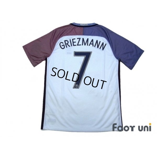 Photo2: France 2016 Away Shirt #7 Griezmann w/tags