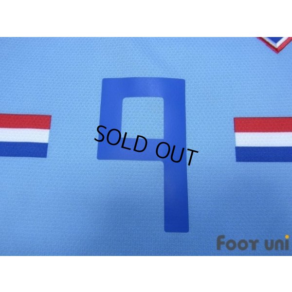 Photo7: Netherlands 2008 Away Authentic Long Sleeve Shirt #9 v. Nistelrooy UEFA Euro Qualifiers 2008 Patch/Badge w/tags