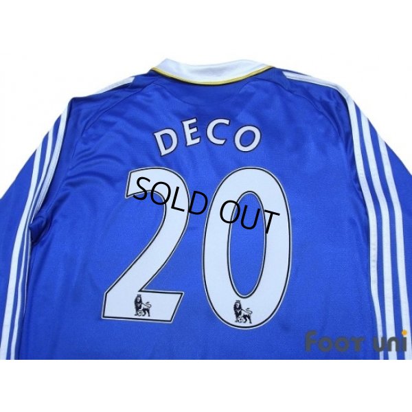 Photo4: Chelsea 2008-2009 Home Long Sleeve Shirt #20 Deco