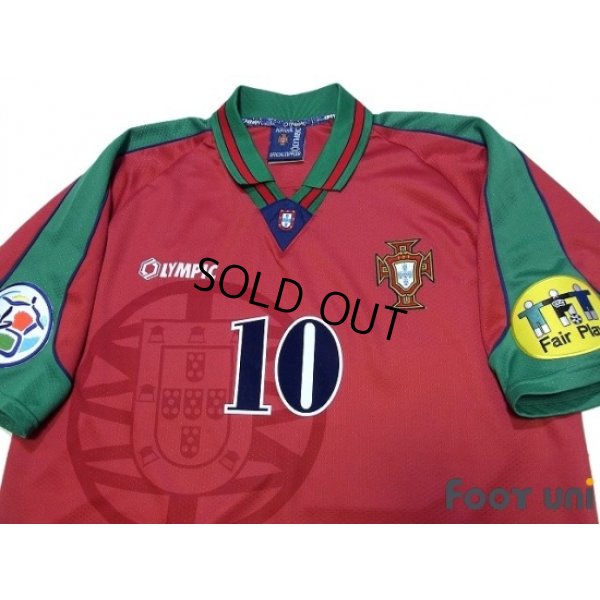 Portugal Euro 1996 Home Shirt #10 Rui Costa - Online Store From 