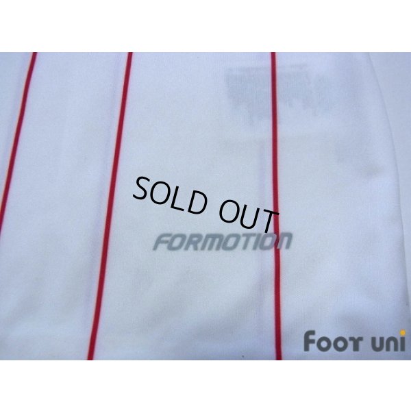 Photo7: Denmark 2008 Away Authentic Long Sleeve Shirt