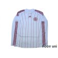 Photo1: Denmark 2008 Away Authentic Long Sleeve Shirt (1)