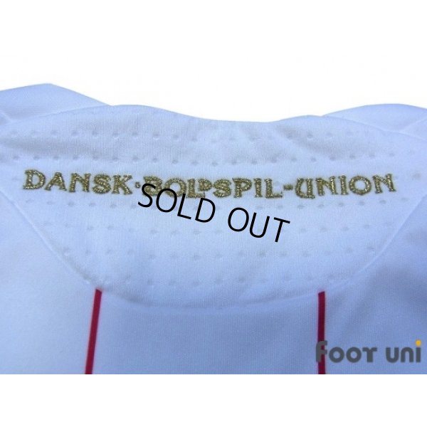 Photo6: Denmark 2008 Away Authentic Long Sleeve Shirt