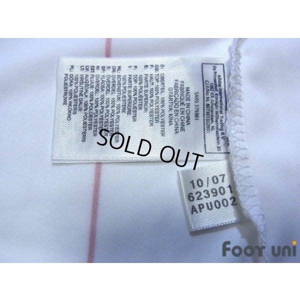 Photo8: Denmark 2008 Away Authentic Long Sleeve Shirt