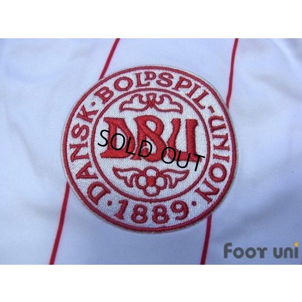 Photo5: Denmark 2008 Away Authentic Long Sleeve Shirt