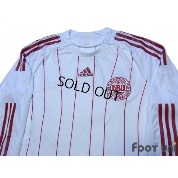 Photo3: Denmark 2008 Away Authentic Long Sleeve Shirt