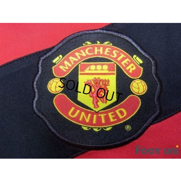 Photo6: Manchester United 2009-2010 Home Shirt #18 Scholes FIFA World Champions 2008 Patch/Badge