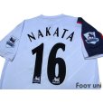 Photo4: Bolton Wanderers 2005-2007 Home Shirt #16 Nakata BARCLAYS PREMIER LEAGUE Patch/Badge