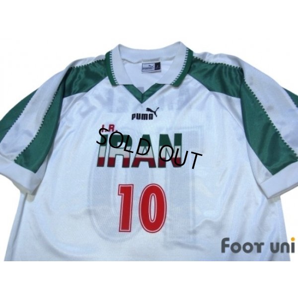 Photo3: Iran 1998 Home Shirt #10 Ali Daei