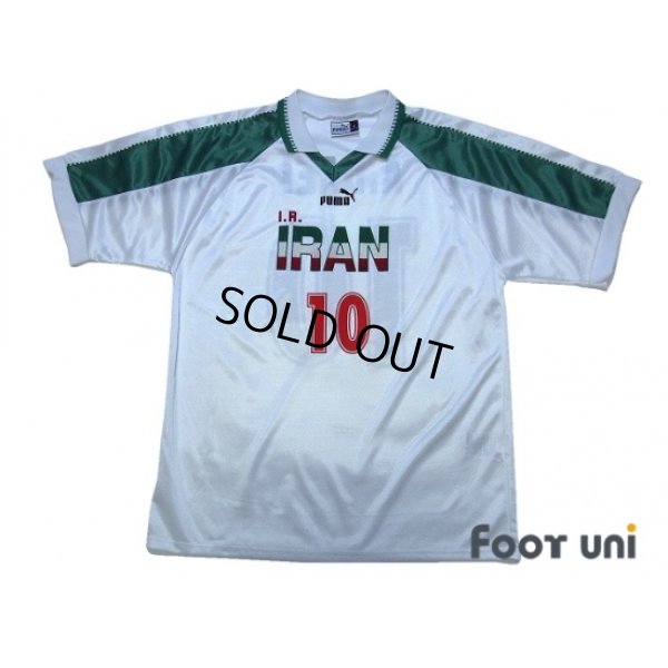 Photo1: Iran 1998 Home Shirt #10 Ali Daei