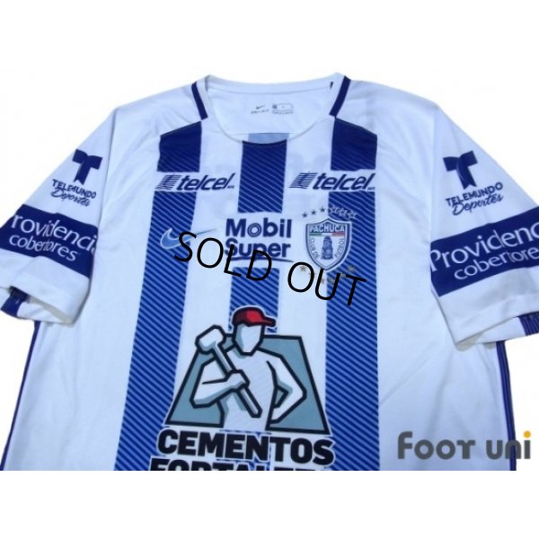 Photo3: CF Pachuca 2017-2018 Home Shirt #02 Ksk w/tags