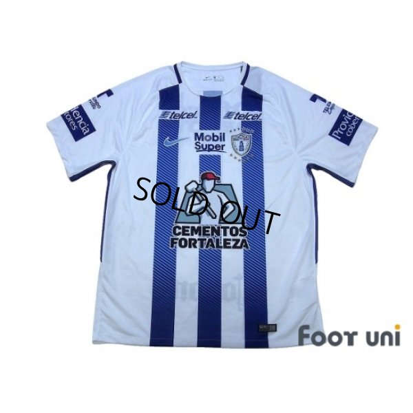 Photo1: CF Pachuca 2017-2018 Home Shirt #02 Ksk w/tags