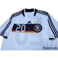 Photo3: Germany Euro 2008 Home Shirt #20 Podolski w/tags (3)