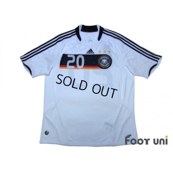 Photo1: Germany Euro 2008 Home Shirt #20 Podolski w/tags