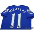 Photo4: Everton 2015-2016 Home Shirt #11 Mirallas BARCLAYS PREMIER LEAGUE Patch/Badge