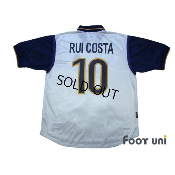 RUI COSTA Portugal Football Shirt Nameset Retro Name Number Print 1998 Transfer 