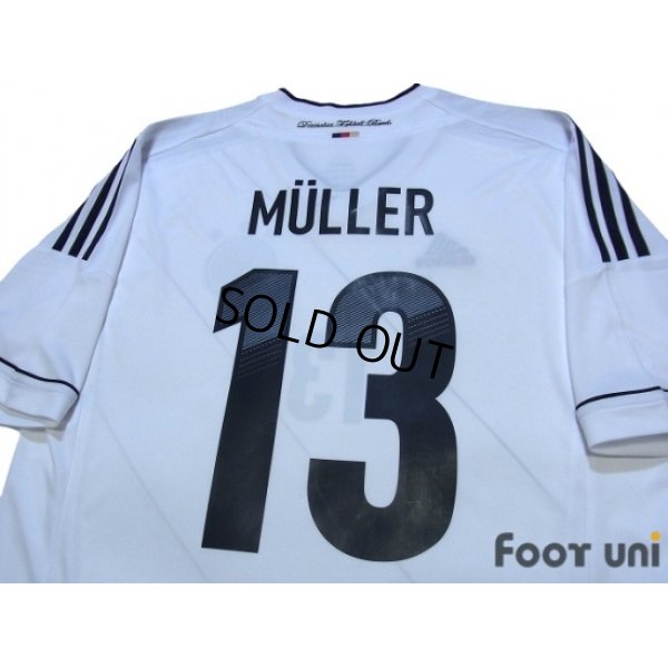 Photo4: Germany Euro 2012 Home Shirt #13 Muller