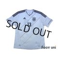 Germany Euro 2012 Home Shirt #13 Muller