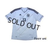 Germany Euro 2012 Home Shirt #13 Muller