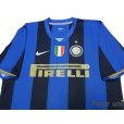 Photo3: Inter Milan 2008-2009 Home Shirt #8 Ibrahimović Scudetto Patch/Badge (3)