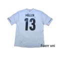 Photo2: Germany Euro 2012 Home Shirt #13 Muller (2)
