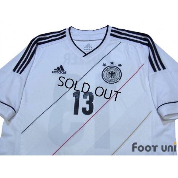 Photo3: Germany Euro 2012 Home Shirt #13 Muller