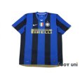 Photo1: Inter Milan 2008-2009 Home Shirt #8 Ibrahimović Scudetto Patch/Badge (1)