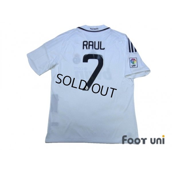 Photo2: Real Madrid 2008-2009 Home Shirt #7 Raul LFP Patch/Badge w/tags