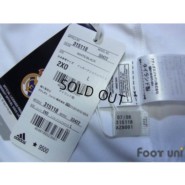 Photo7: Real Madrid 2008-2009 Home Shirt #7 Raul LFP Patch/Badge w/tags