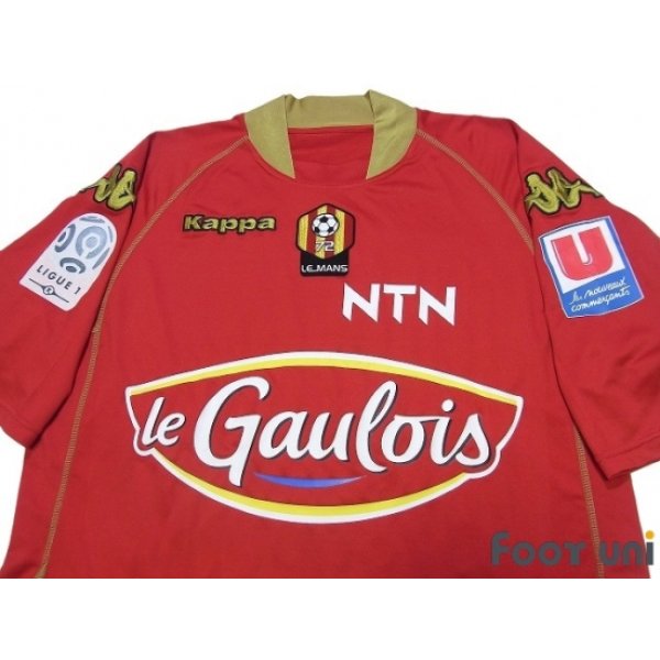Photo3: Le Mans 2008-2009 Home Shirt #8 Thomas Ligue 1 LFP Patch/Badge