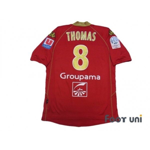 Photo2: Le Mans 2008-2009 Home Shirt #8 Thomas Ligue 1 LFP Patch/Badge