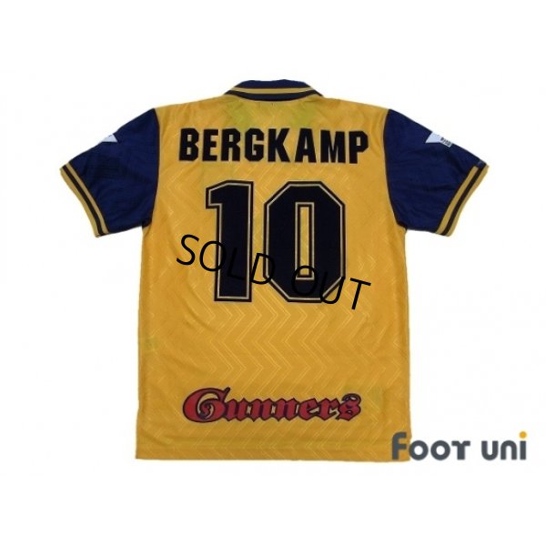 Photo2: Arsenal 1996-1997 Away Shirt #10 Bergkamp The F.A. Premier League Patch/Badge