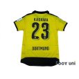 Photo2: Borussia Dortmund 2015-2016 Home Shirt #23 Kagawa Bundesliga Patch/Badge (2)