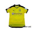 Photo1: Borussia Dortmund 2015-2016 Home Shirt #23 Kagawa Bundesliga Patch/Badge (1)