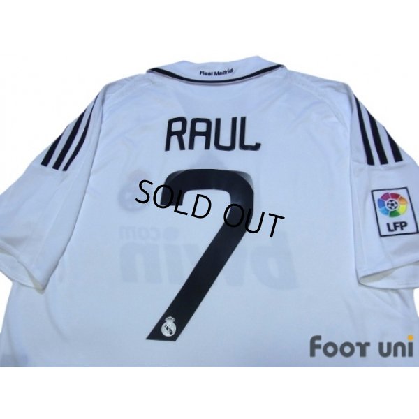 Photo4: Real Madrid 2008-2009 Home Shirt #7 Raul LFP Patch/Badge w/tags