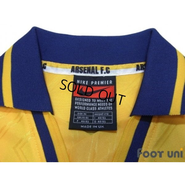 Photo5: Arsenal 1996-1997 Away Shirt #10 Bergkamp The F.A. Premier League Patch/Badge