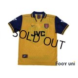 Arsenal 1996-1997 Away Shirt #10 Bergkamp The F.A. Premier League Patch/Badge